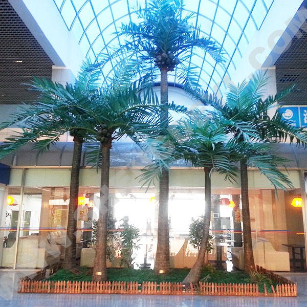仿真椰子樹濰坊機(jī)場工程案例